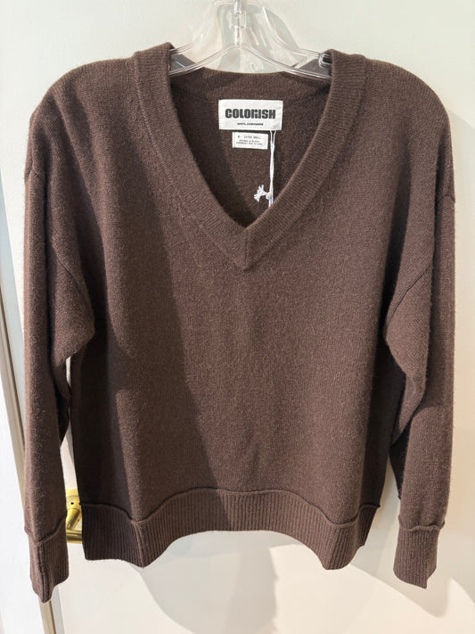 Pomelo Chunky V Neck