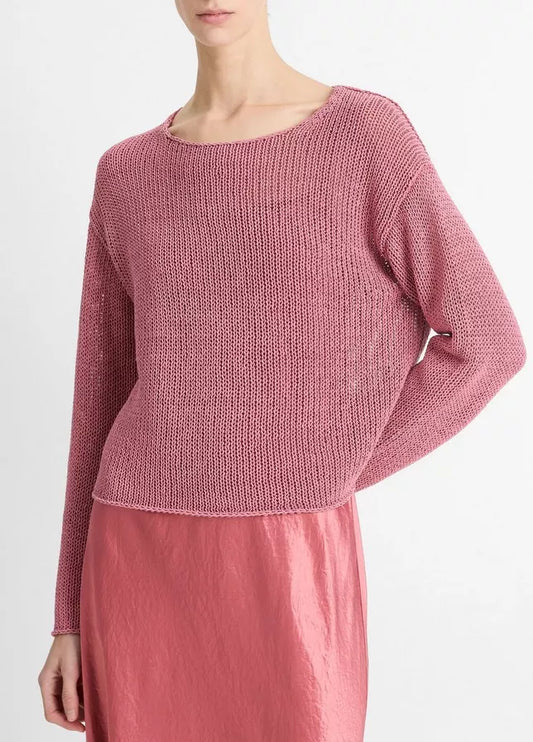 Cotton-Blend Sweater