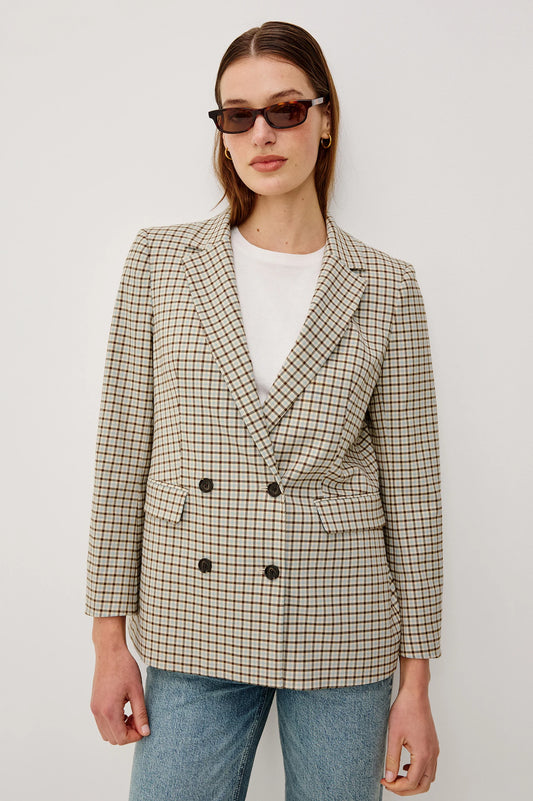 Blue Bay Check Blazer