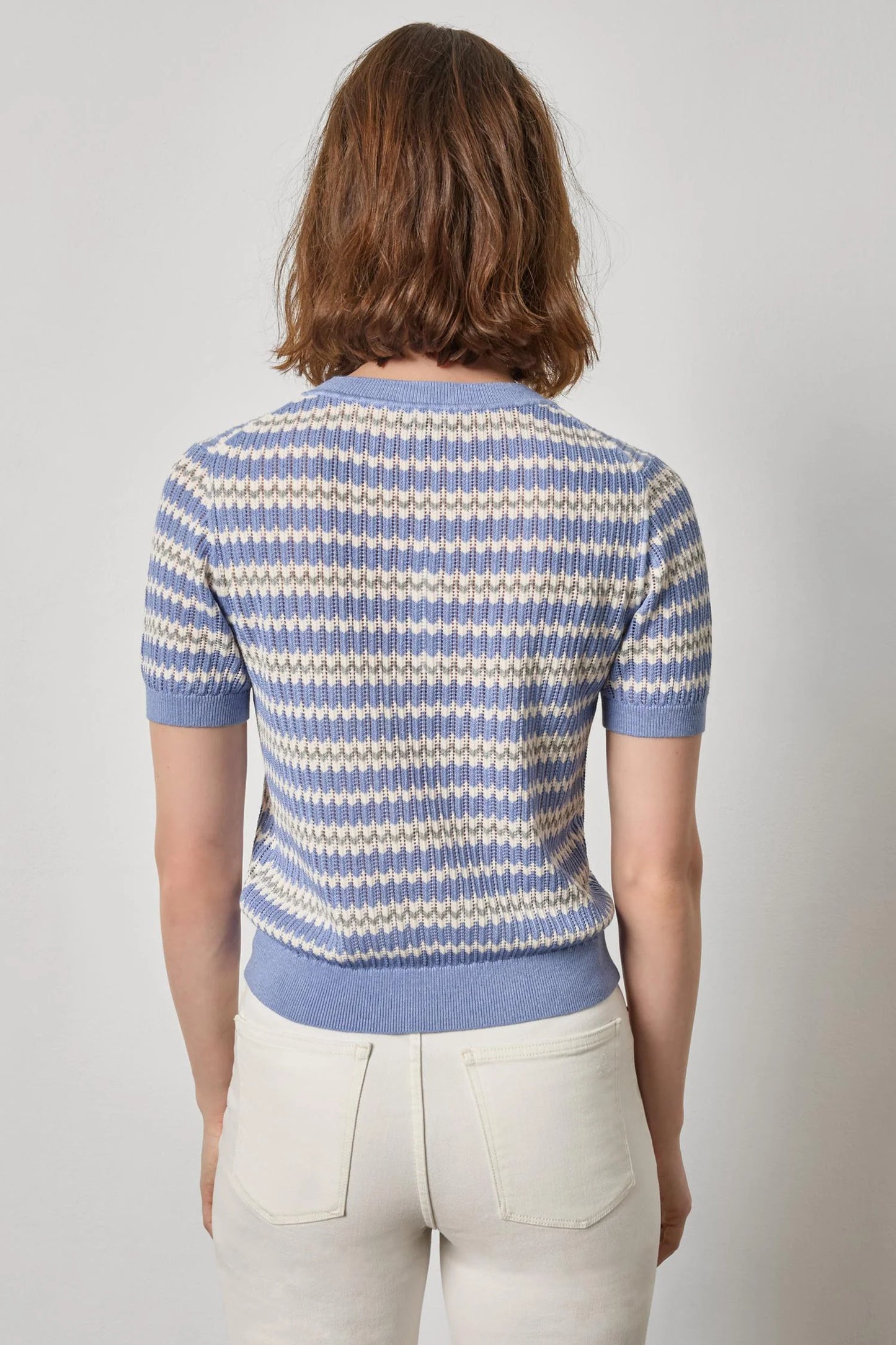 Stripe Novelty Crew