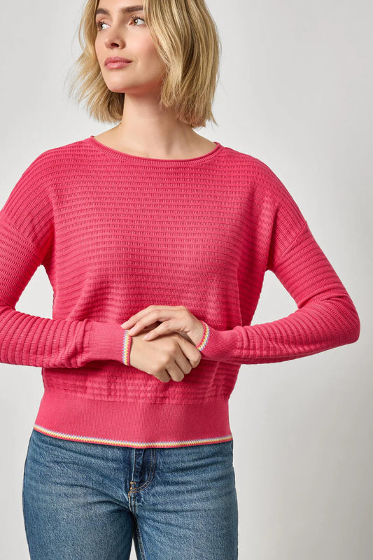 Tipped Hem Sweater