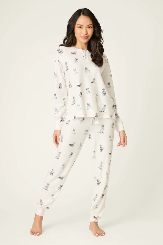 My Dog is My Valentine PJ Set