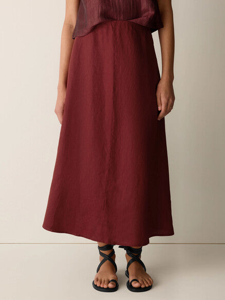 Linen Full Skirt