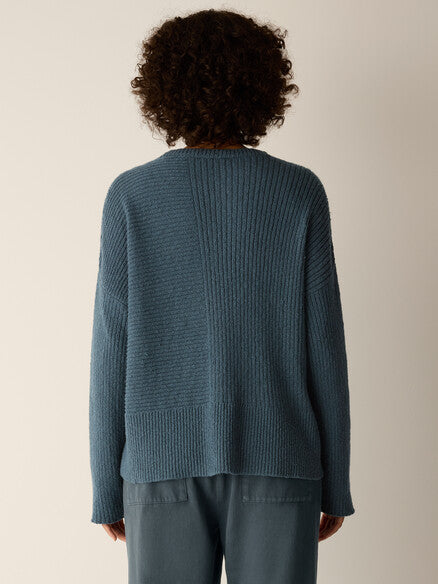 Peruvian Cotton Cloud Crew Neck Top