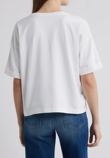 Crew Tee with Cuff