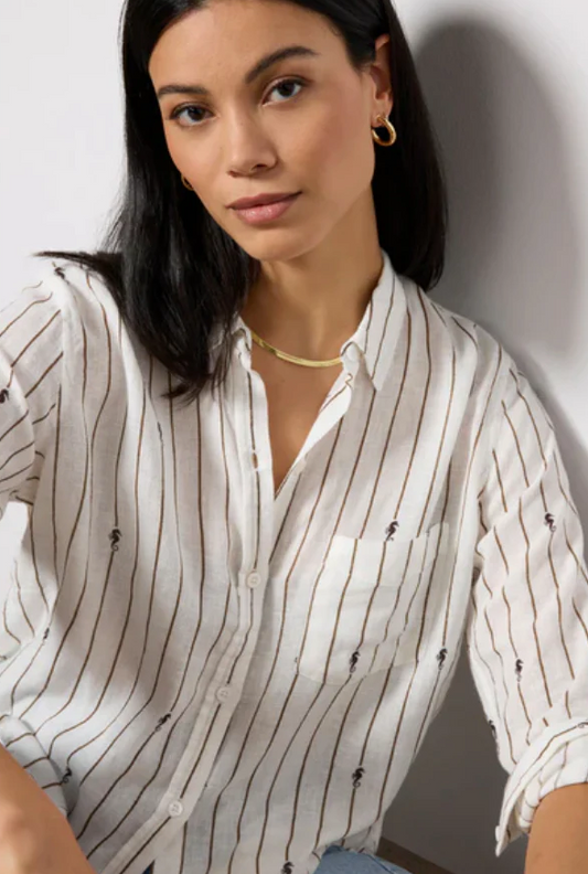 Seahorse Striped Shirt