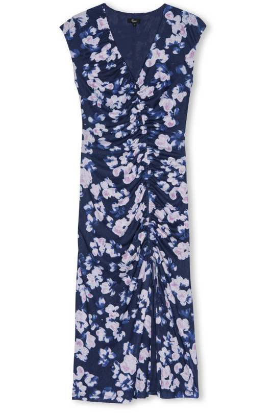 Midnight Peony Dress