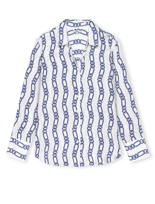 Chain Stripe Blouse
