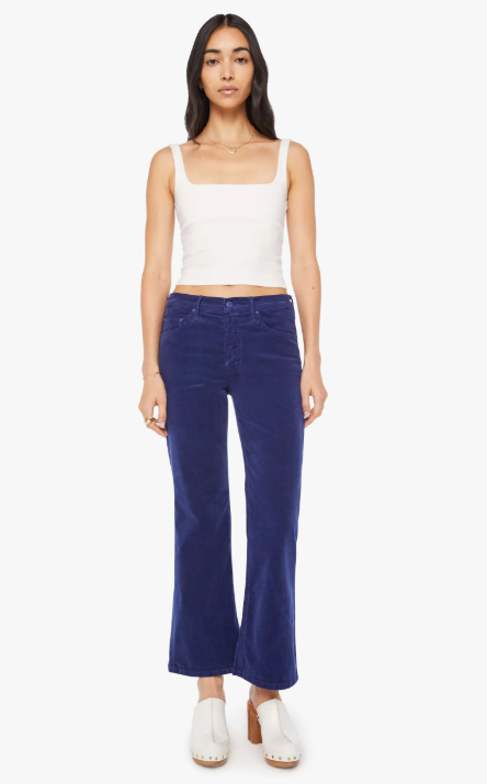 Blue Bookie Flood Corduroy