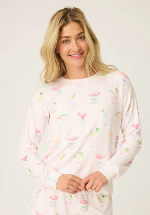 Pretty Punch Cocktail PJ Set