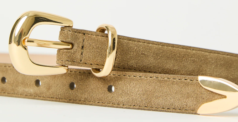Leo Suede Belt