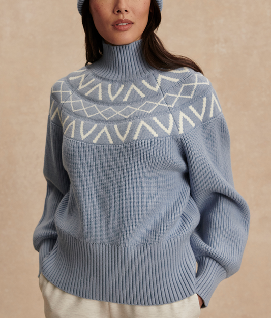 Fair Isle Yoke Knit