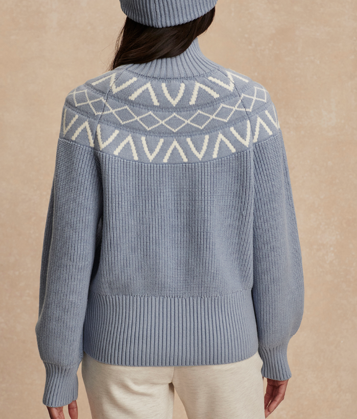 Fair Isle Yoke Knit