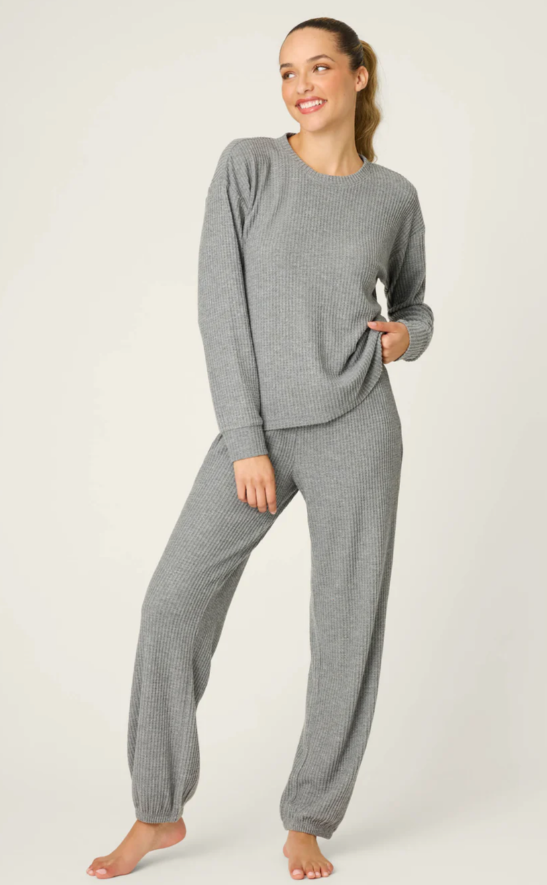 Fireside Sparkle Charcoal PJ Set