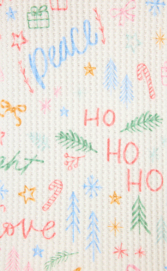 Ski Jammie Classics Fa La La PJ Set