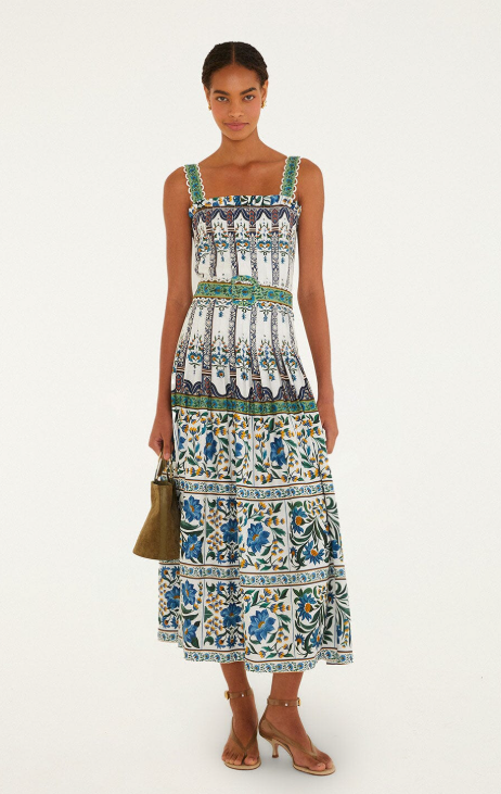 Manoela Belted Maxi Dress