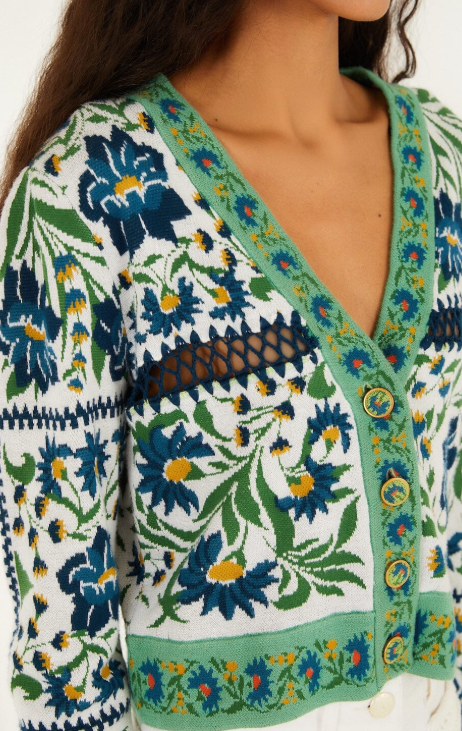 Manoela Buttoned Knit Cardigan