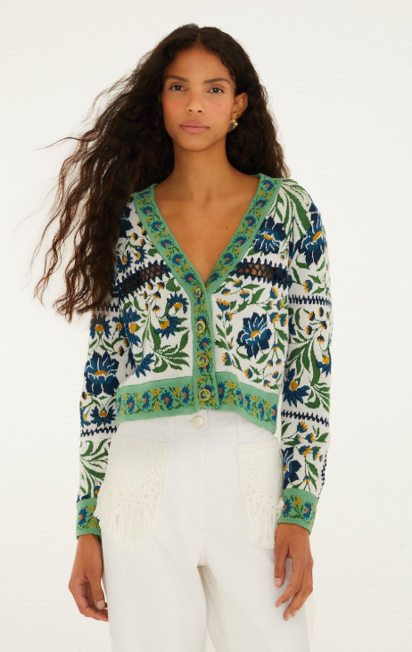 Manoela Buttoned Knit Cardigan