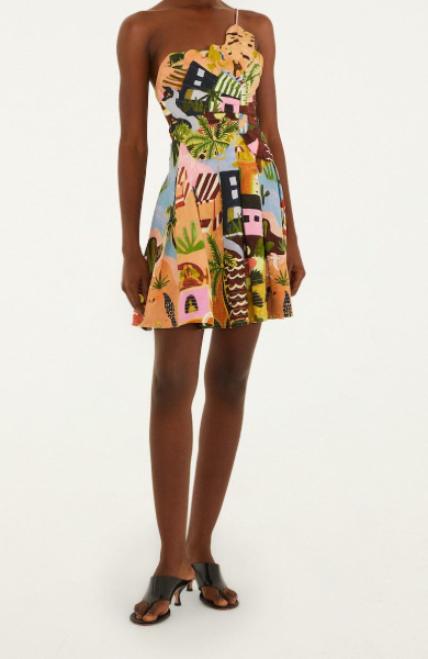 Tropical Mini Dress