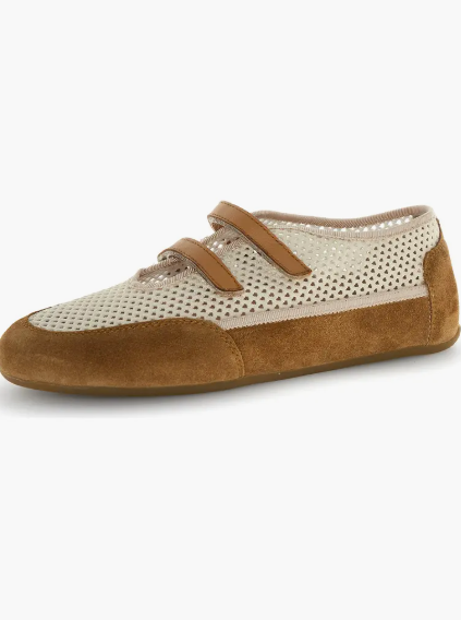 Daliah Mesh Suede Flat