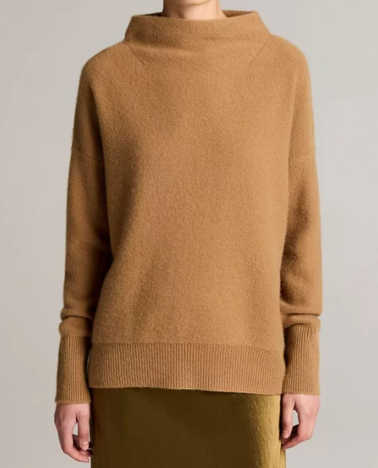 Boiled Funnel Neck Sweater