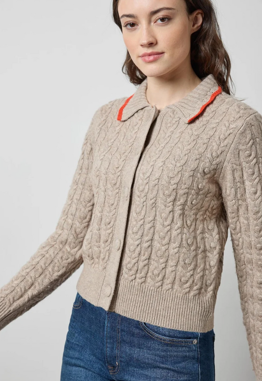 Long Sleeve Polo Cardigan Regular price