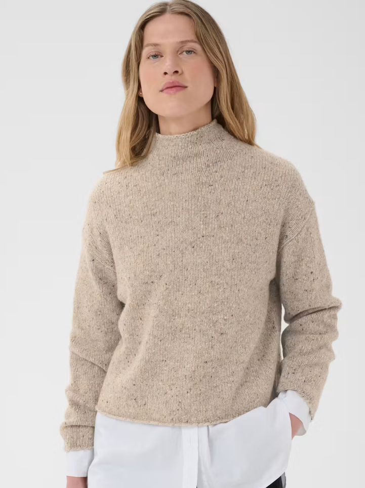 Chanelly Mock Neck Sweater