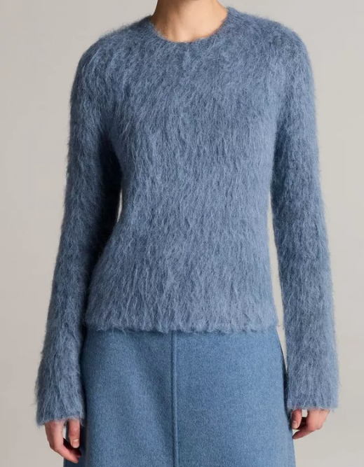 Brushed Crew Neck Sweater
