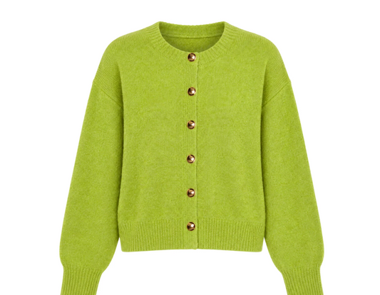 Savannah Chartreuse Cardigan