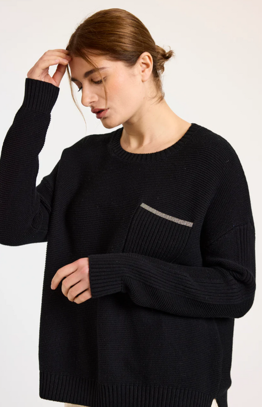 Piper Detail Pocket Sweater