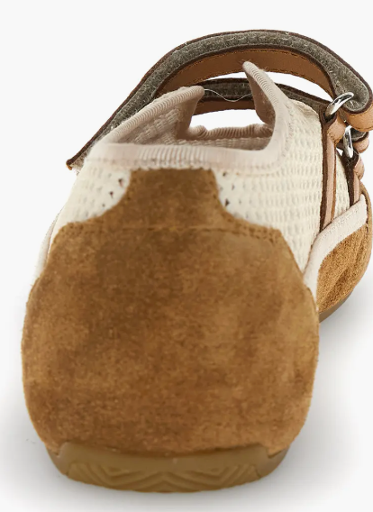 Daliah Mesh Suede Flat