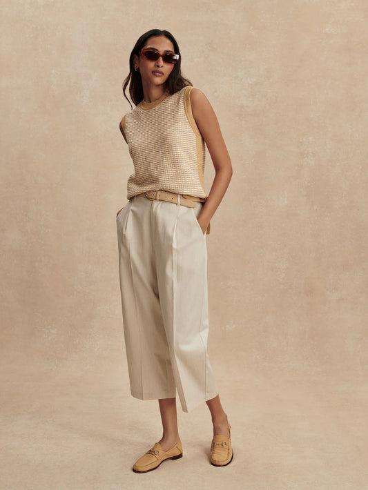 Ellison Crop Wide-Leg Pant